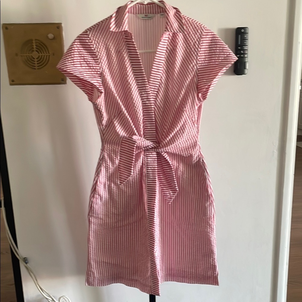 Vineyard Vines Pink Buttoned Mini Sundress size 0